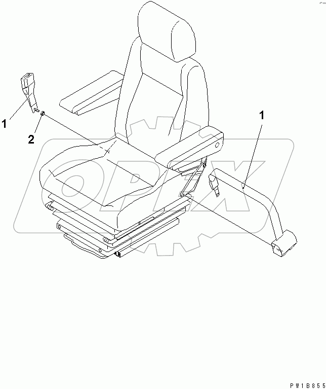  SEAT BELT (48MM WIDE)