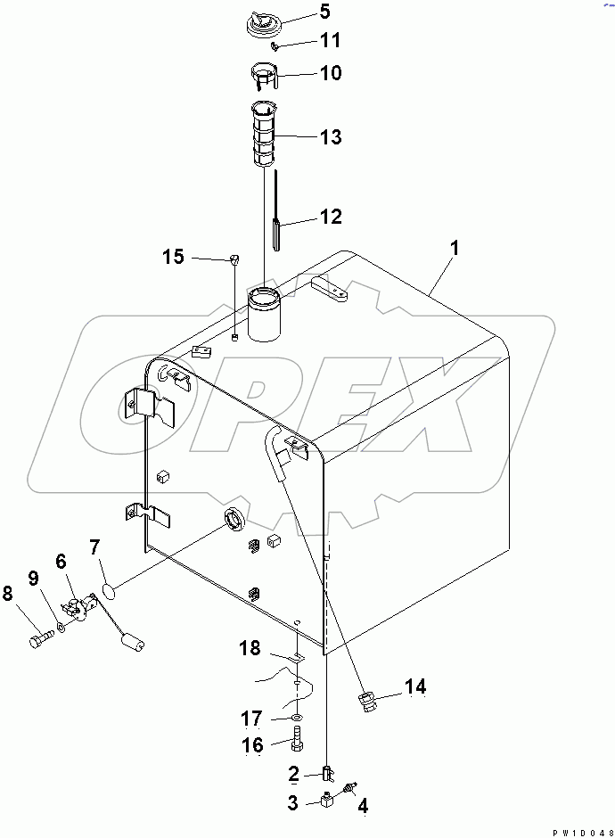  FUEL TANK (WITH SELF SUPPLY PUMP)