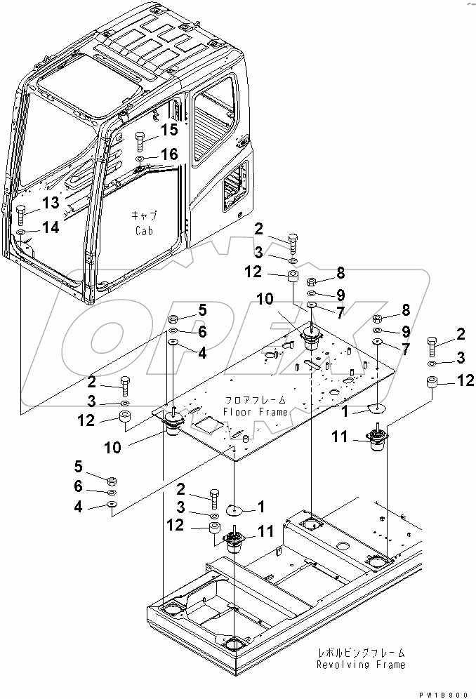  FLOOR MOUNT(#40001-45000)