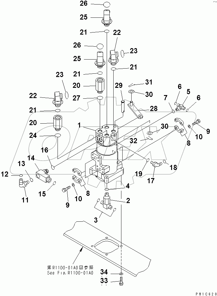  SWIVEL JOINT (CONNECTING PARTS)