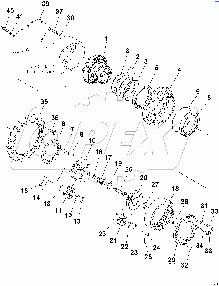  FINAL DRIVE (AUSTRALIA SPEC.)(#41269-)