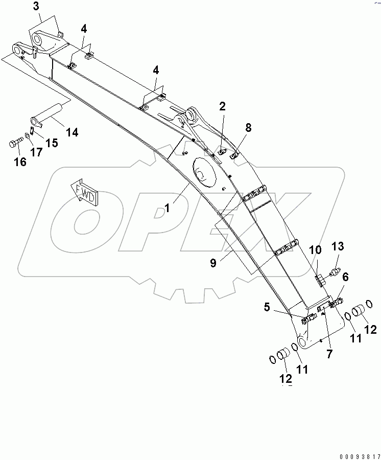  BOOM (BOOM AND TOP PIN)(#47617-)