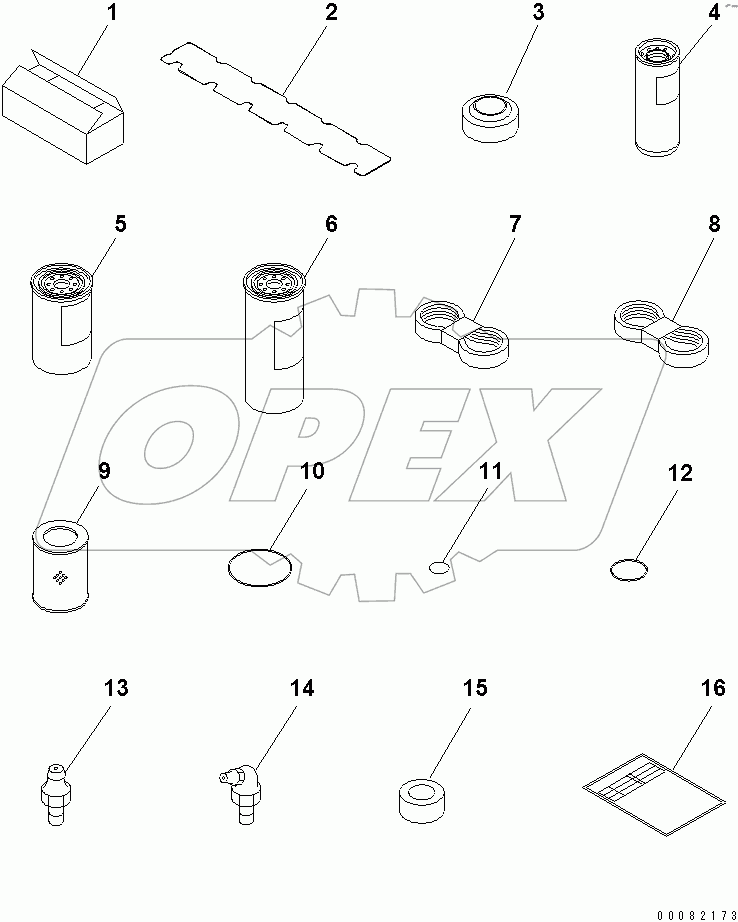  SPARE PARTS (POOR FUEL SPEC.)