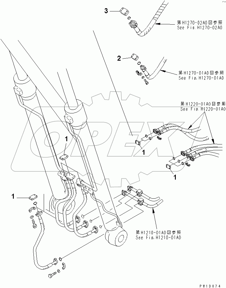 BLIND PARTS (BODY) (1 ACTUATOR)
