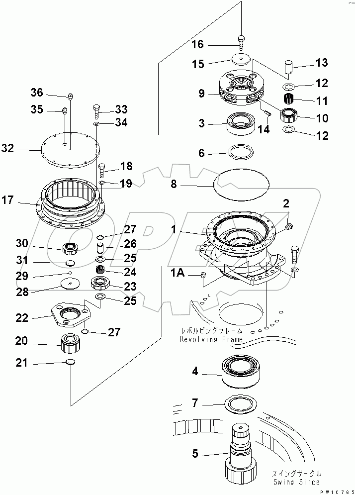  SWING MACHINERY (SUPPLY ONLY)(#40001-40573)