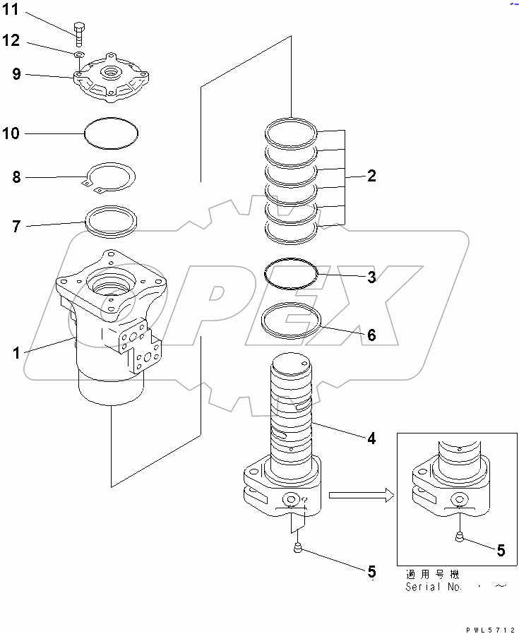  SWIVEL JOINT(#40001-40778)