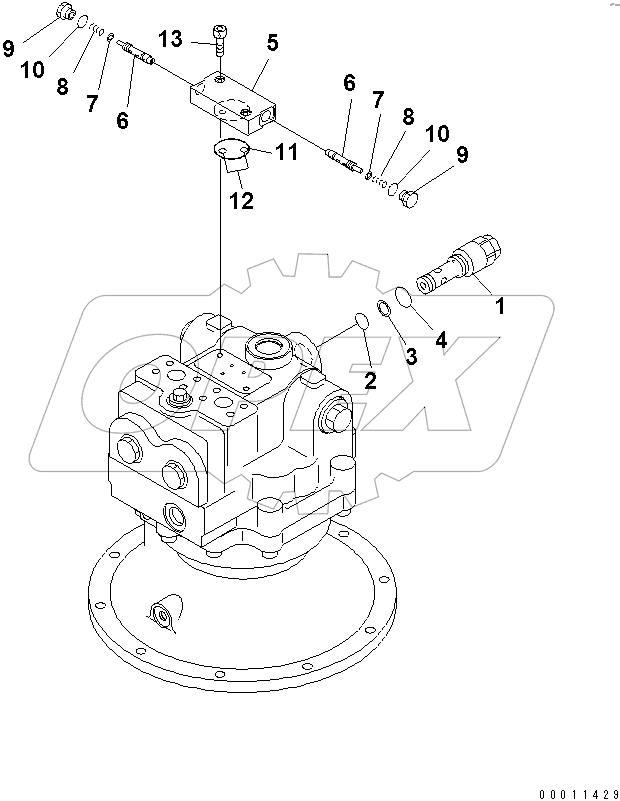  SWING MOTOR (3/3)