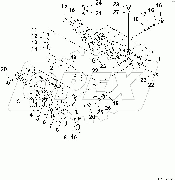  SOLENOID VALVE(#40001-40330)