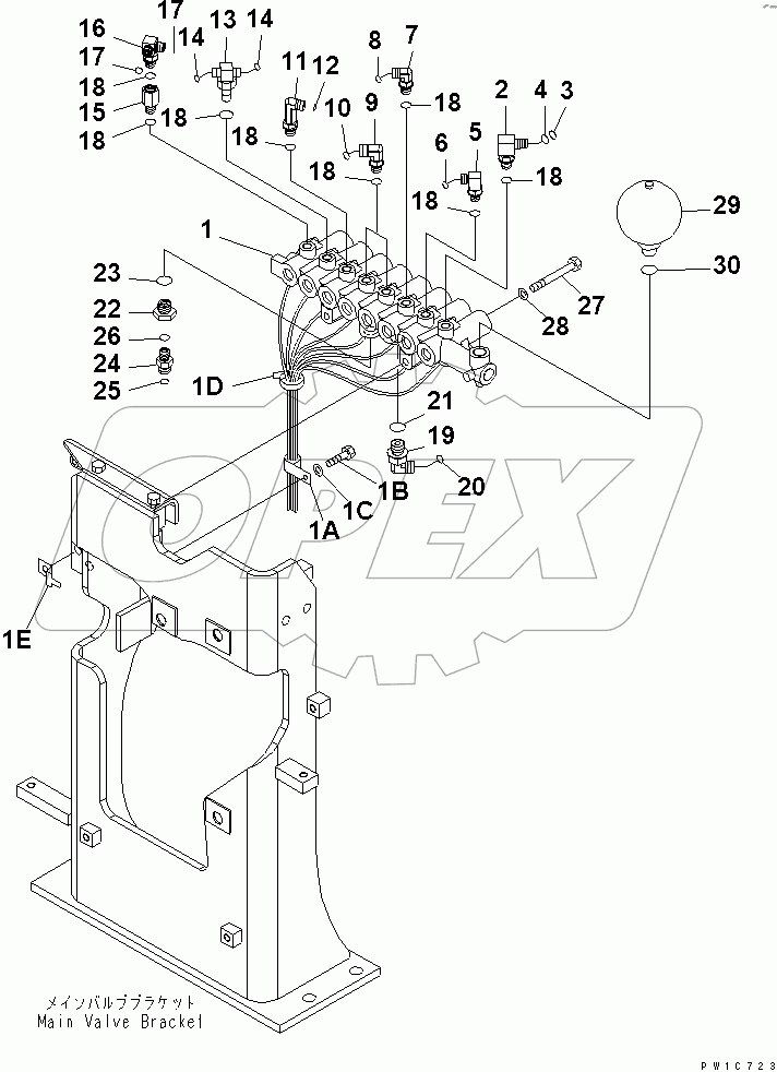 SOLENOID VALVE (VALVE) (1 ACTUATOR)