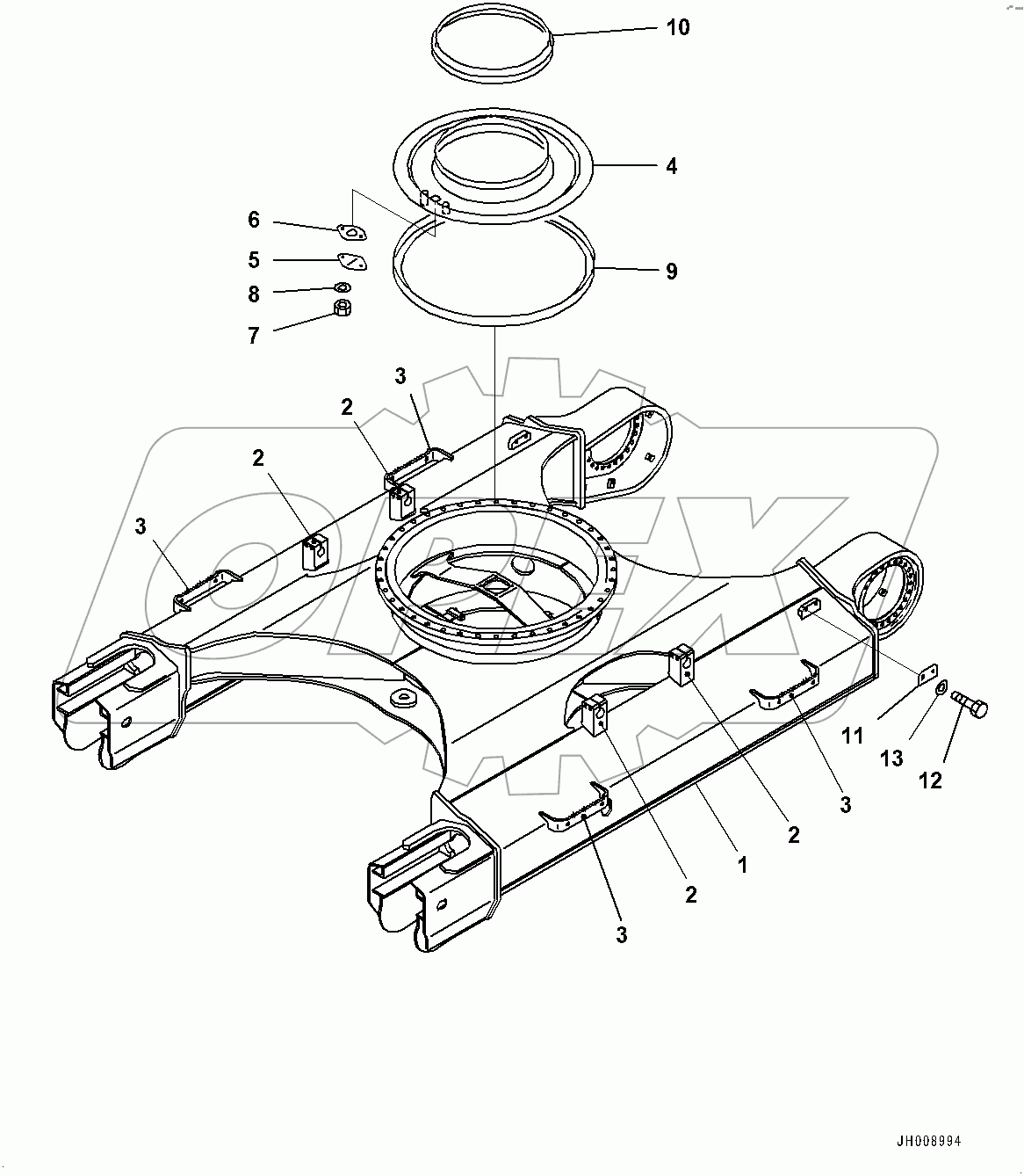  Track Frame (#80001-)
