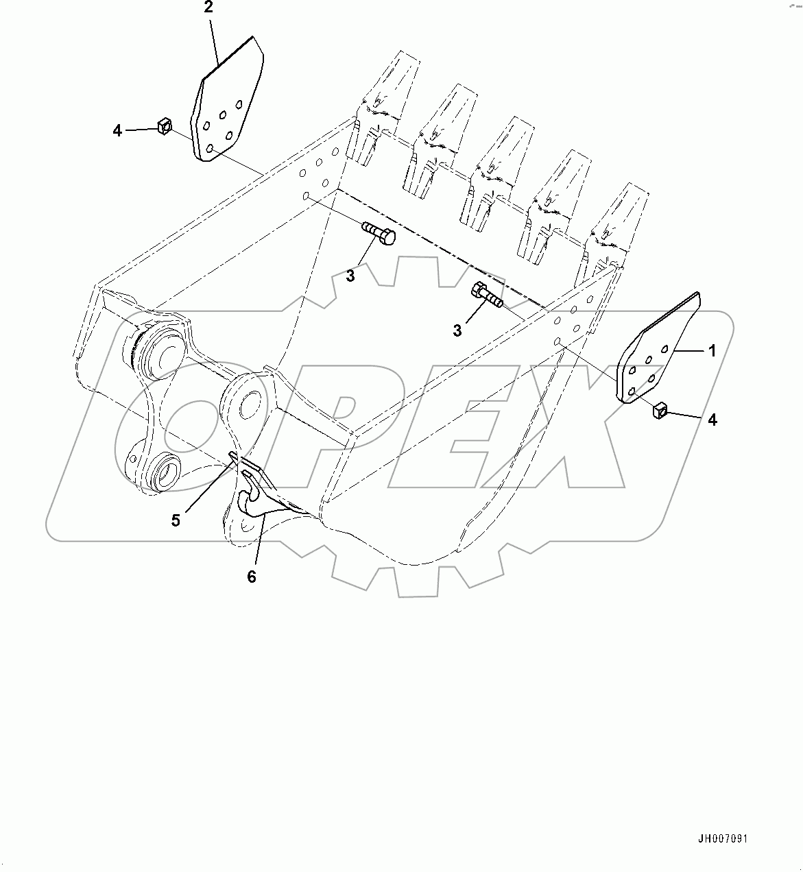  Bucket, (2/3) (#80001-)