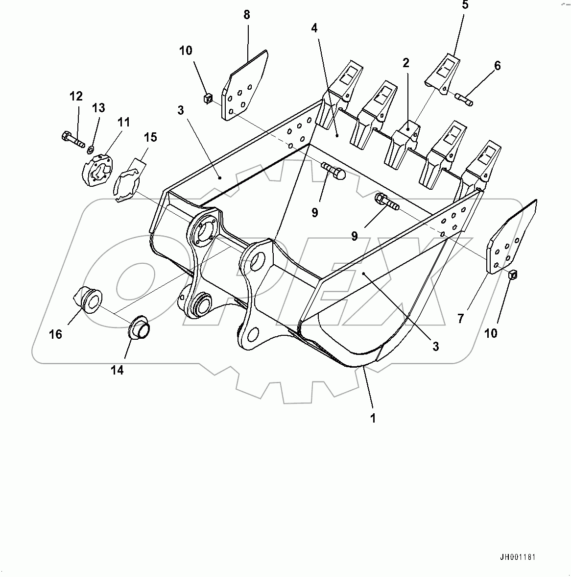  Bucket, (2/2) (#80001-)
