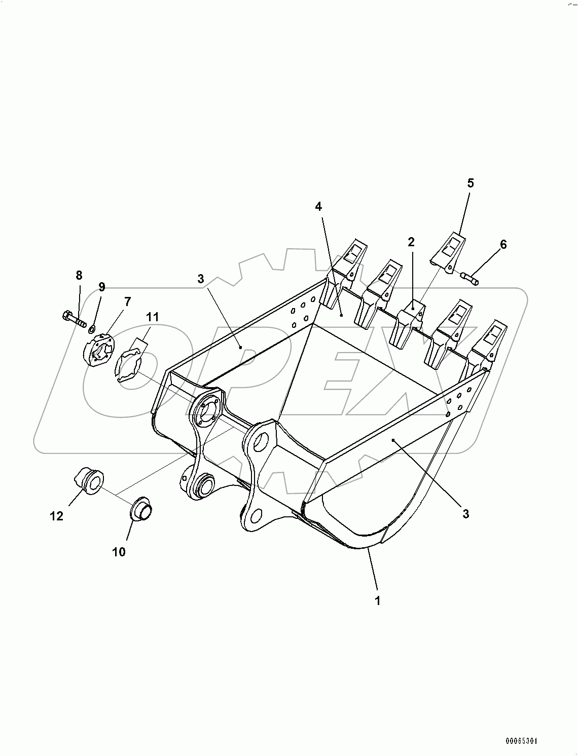  Bucket, (2/2) (#80001-)