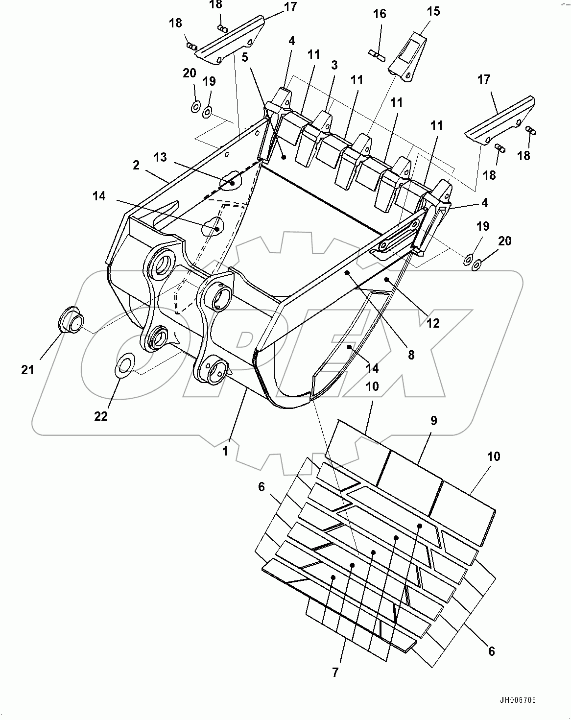  Me Bucket,  (#80001-80516)