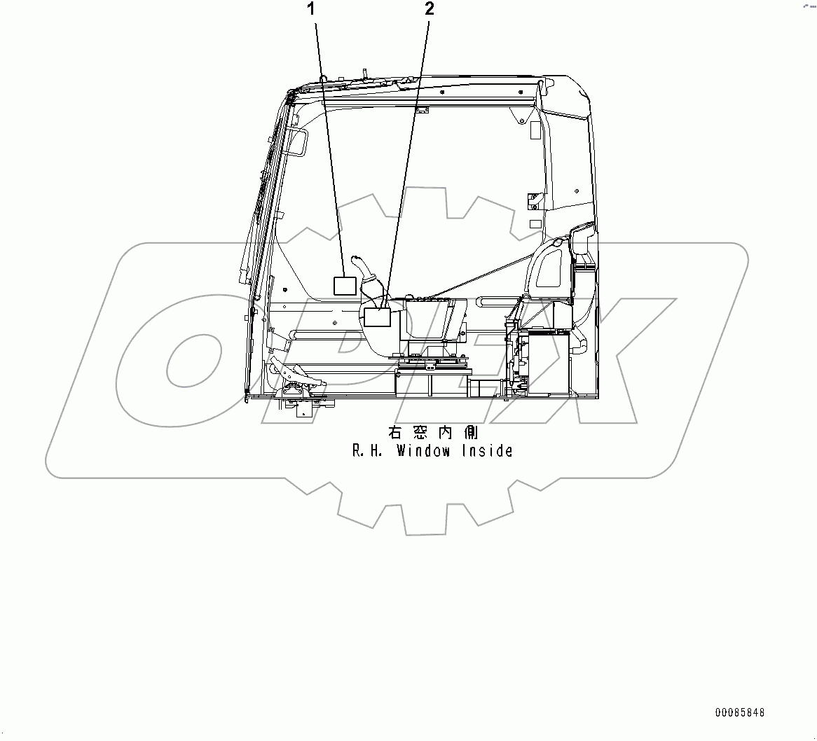  Caution Plates (#80001-)