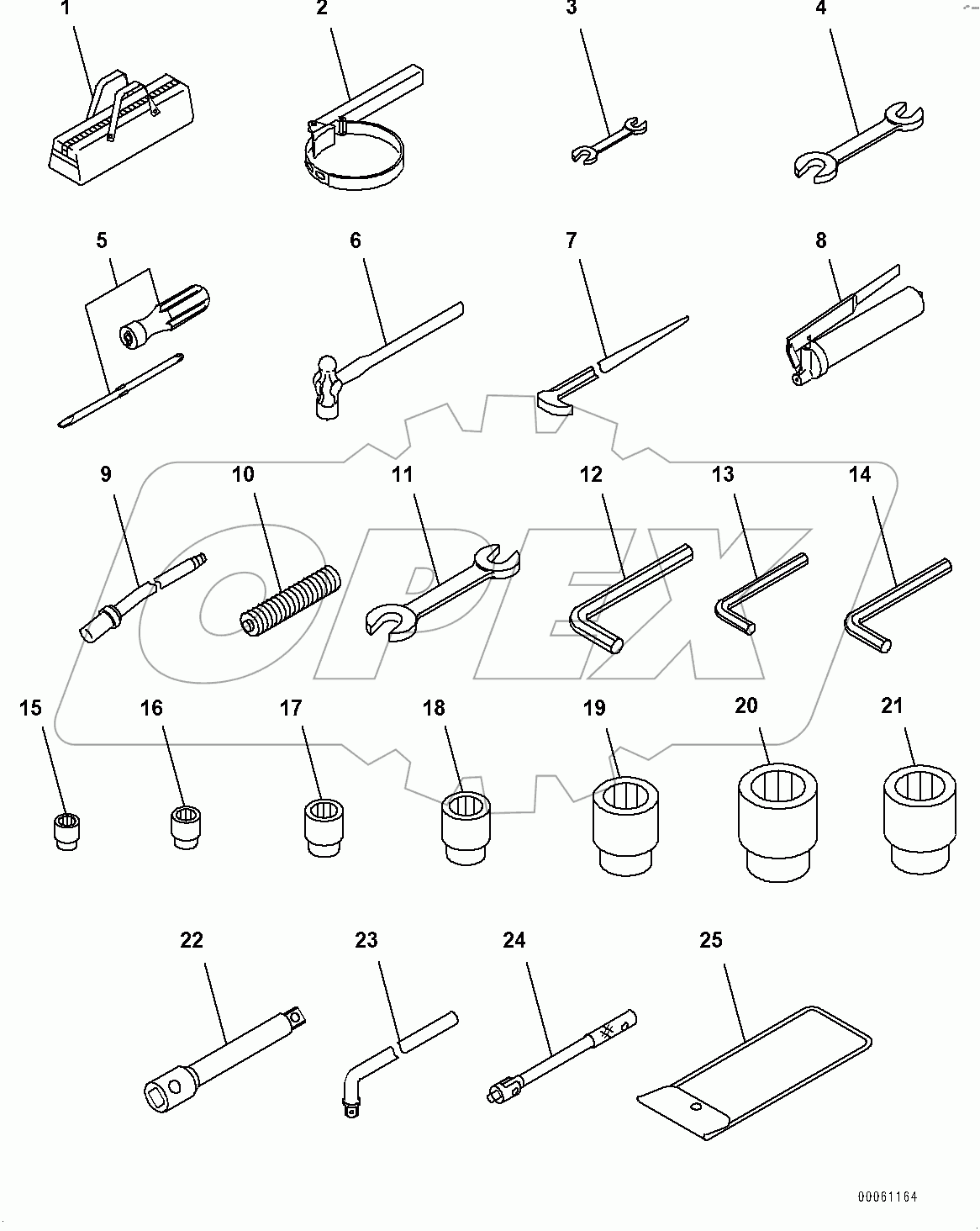  General Tool Set (#80001-)