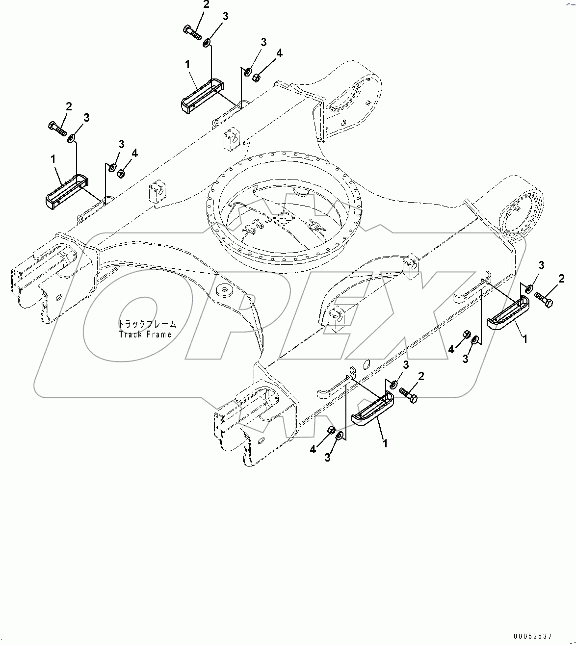  Additional Track Frame Step (#80001-)