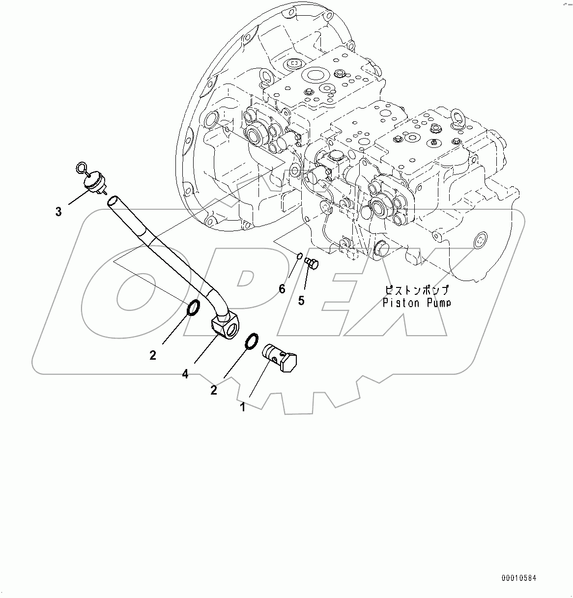  Piston Pump Related Parts (#80001-)
