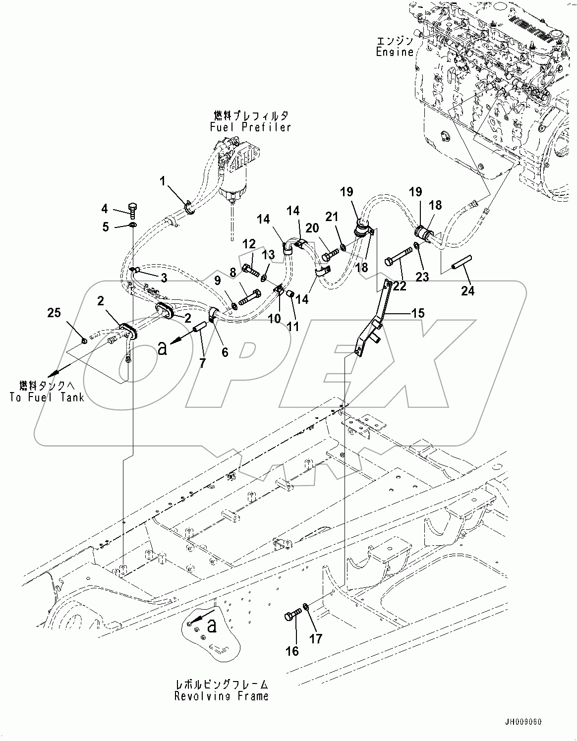  Fuel Piping, Clamp (#80001-)