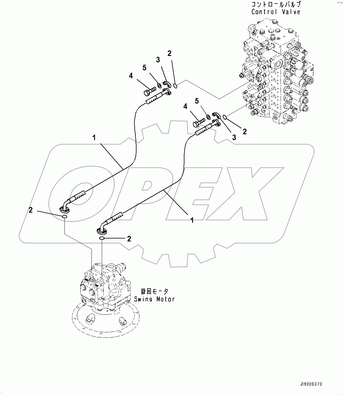  Swing Piping (#80001-)