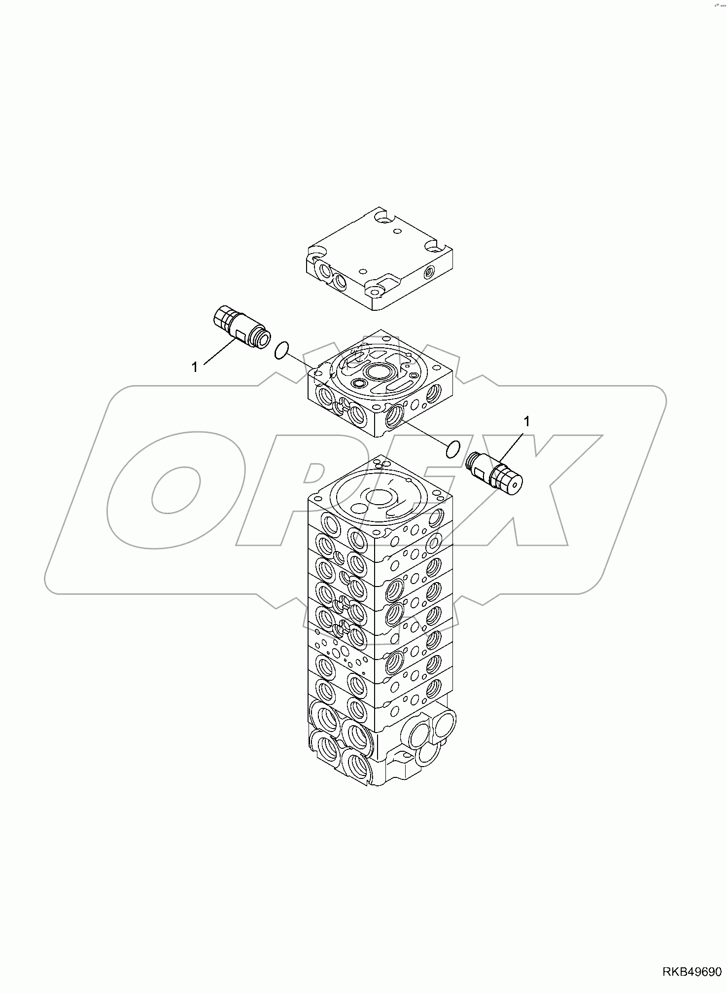  SAFETY VALVE, FOR ATTACHMENT CONTROL VALVE