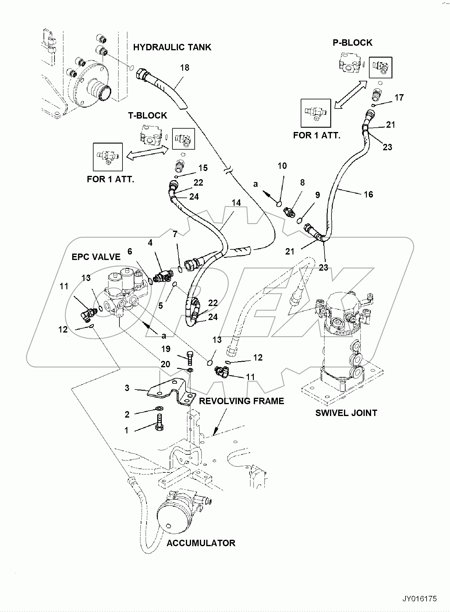  MAIN CONTROL VALVE, EPC VALVE PIPING