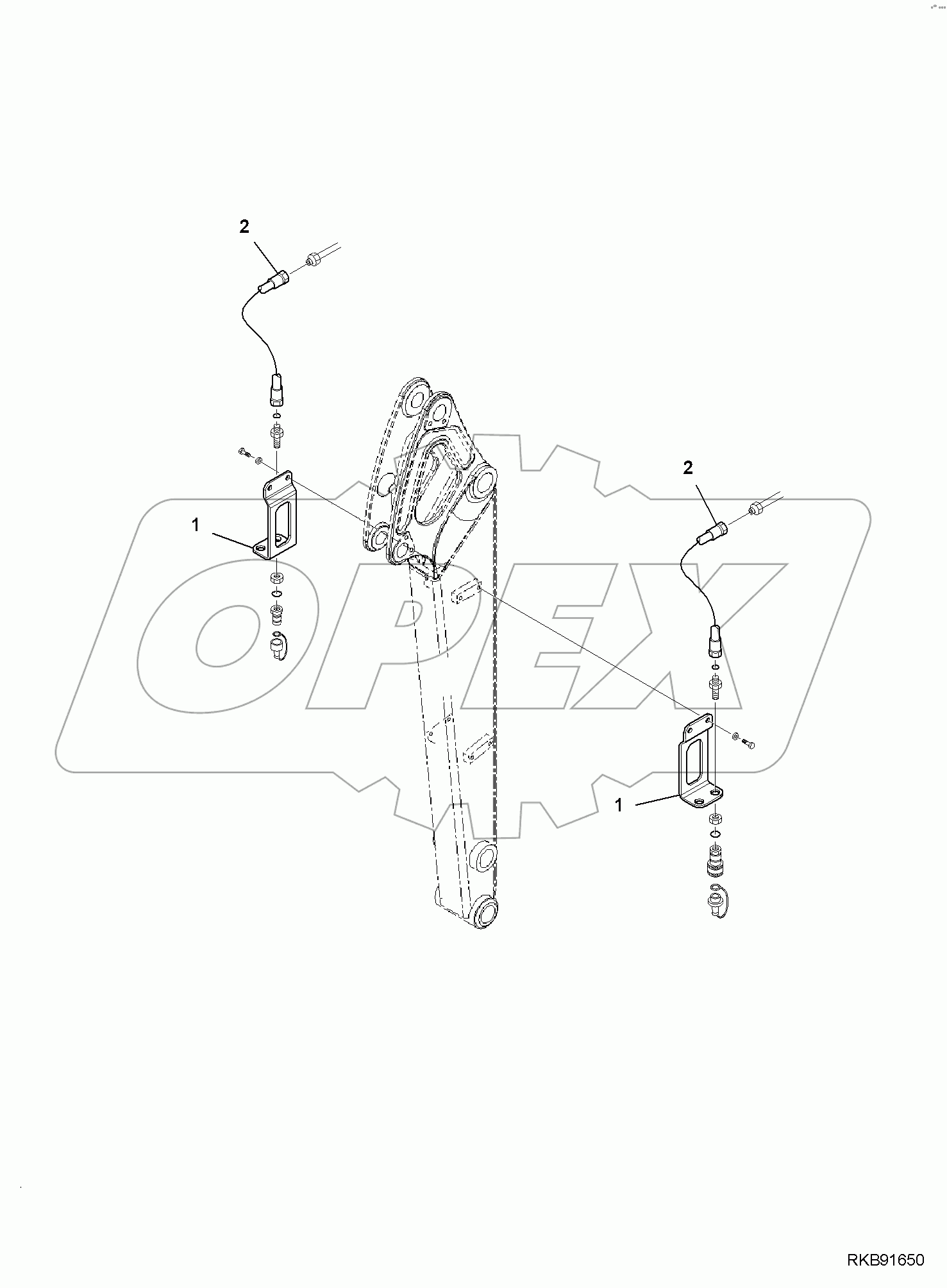  ACTUATOR CIRCUIT, ARM, WITH EXTENSION