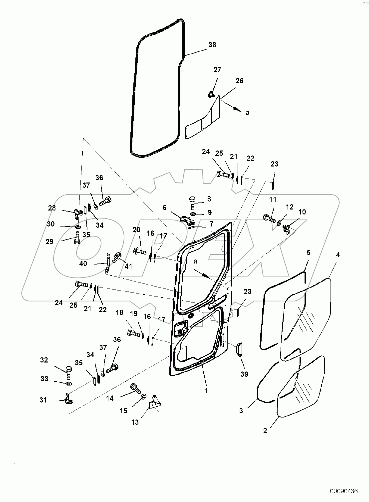  CAB, 1-ATTACHMENT, DOOR