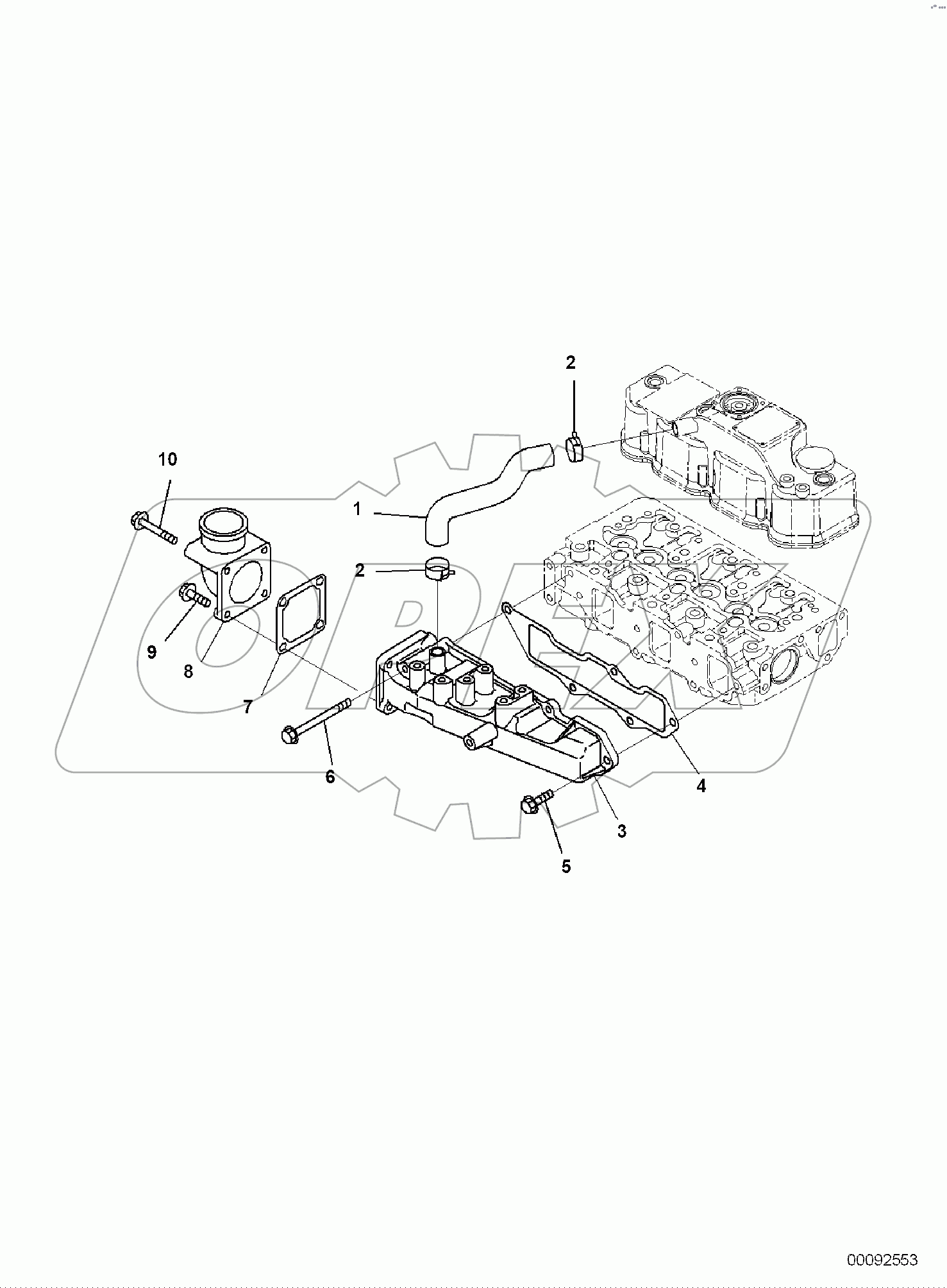  ENGINE, AIR INTAKE MANIFOLD AND PIPING