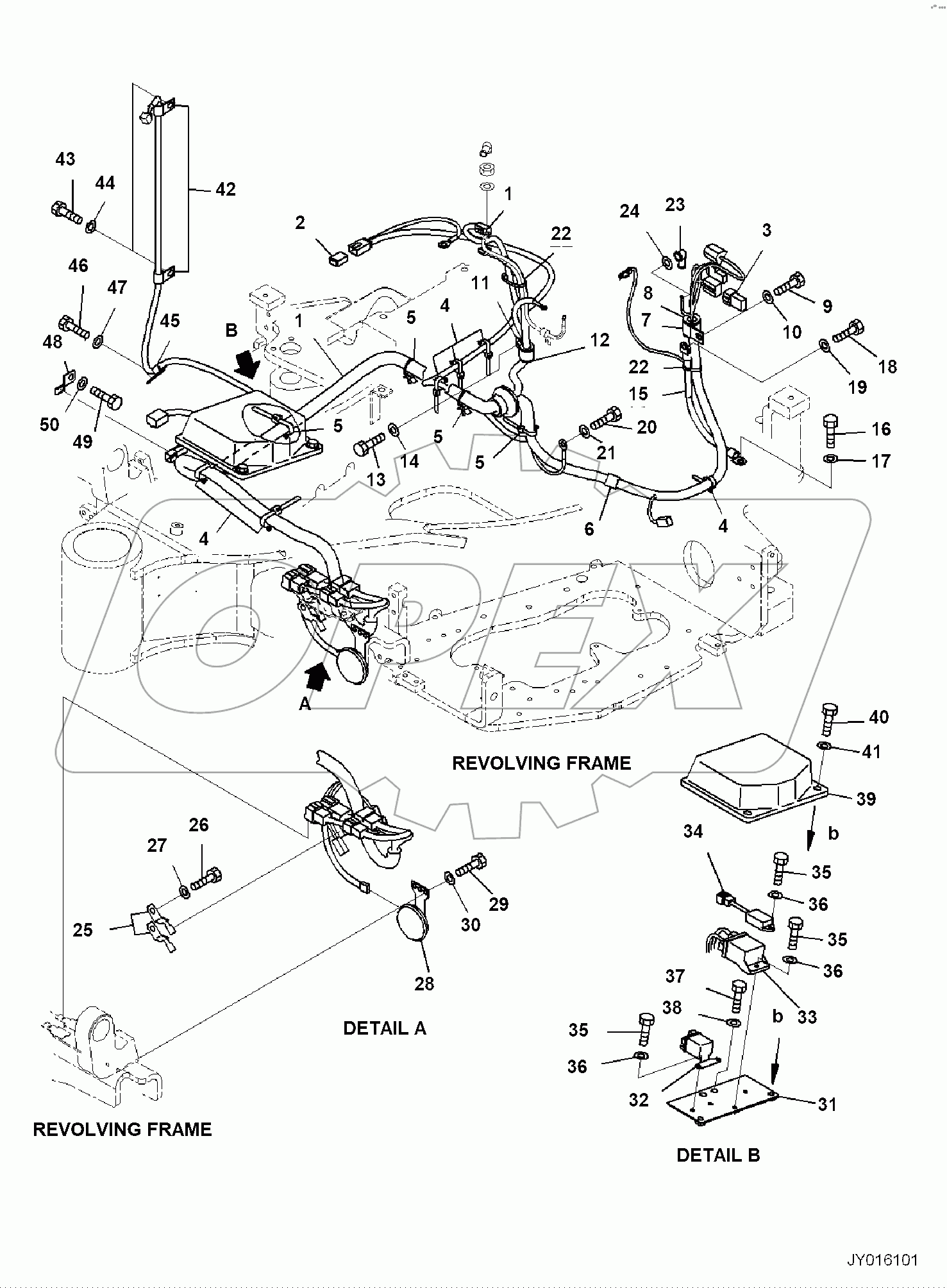  ELECTRIC WIRING HARNESS, WIRING HARNESS