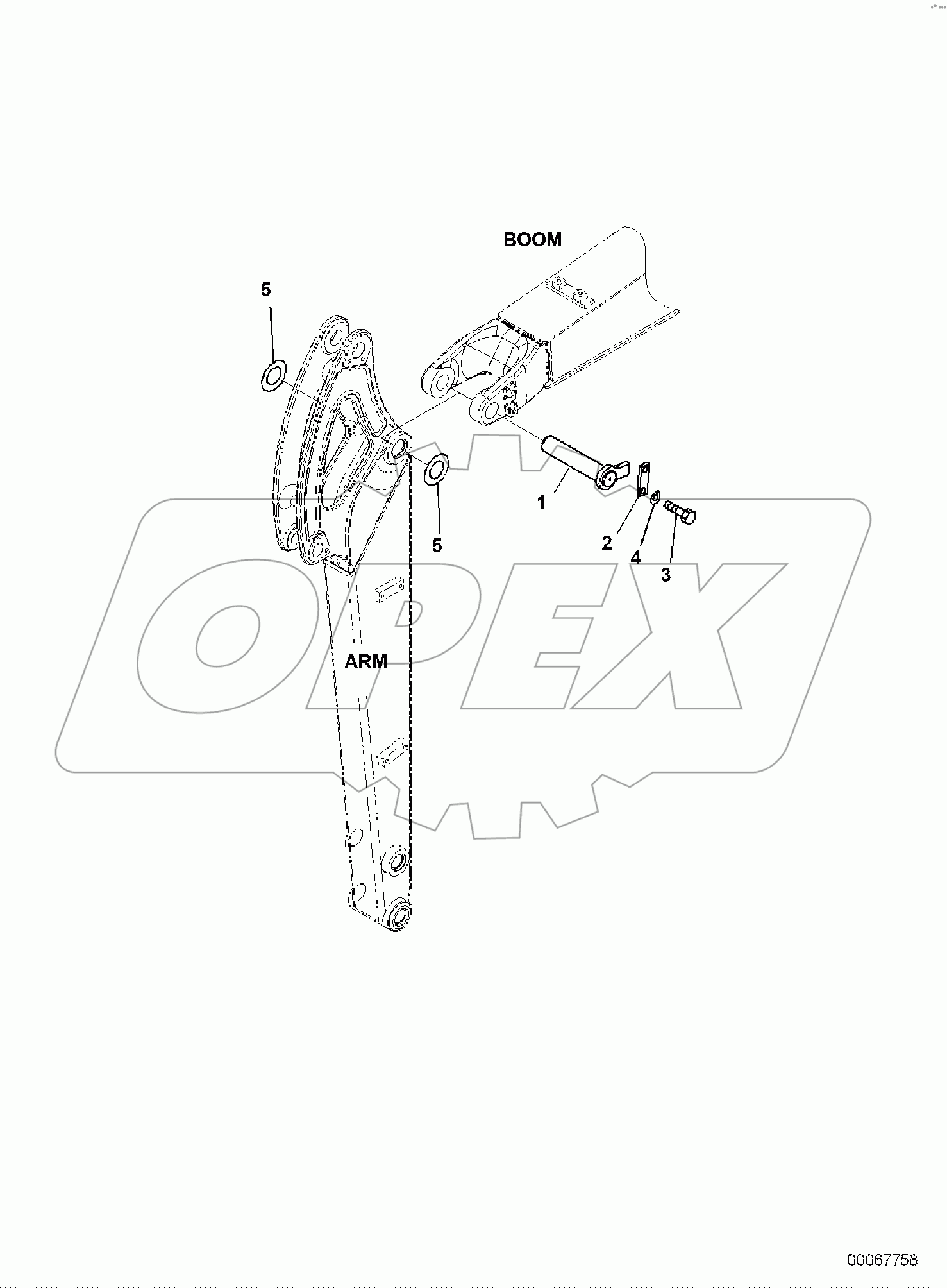  BOOM, 2-ATTACHMENT, PIN