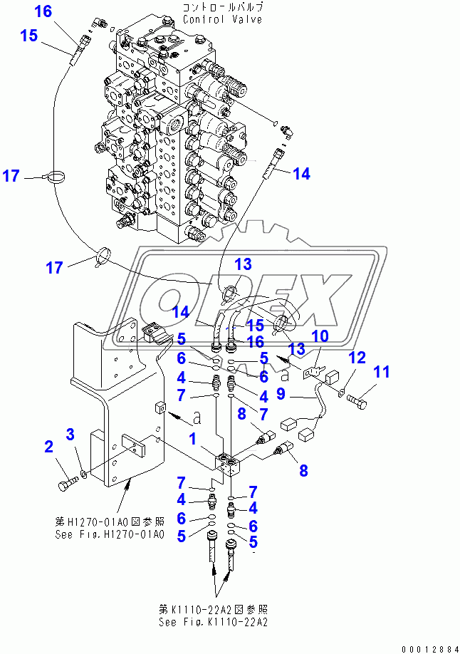  PPC VALVE PIPING (BLOCK) (1 ACTUATOR)