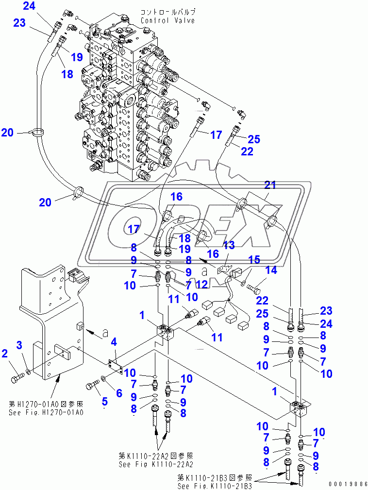 PPC VALVE PIPING (BLOCK) (2 ACTUATOR)