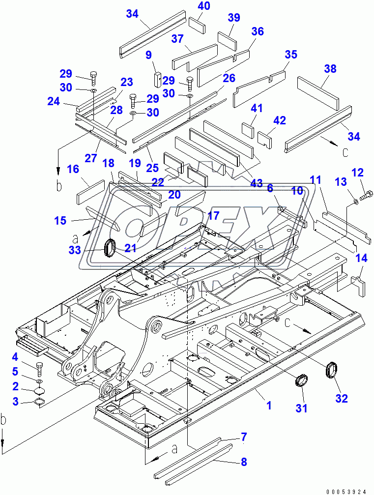  REVOLVING FRAME (WITH DECK GUARD)(50337-)