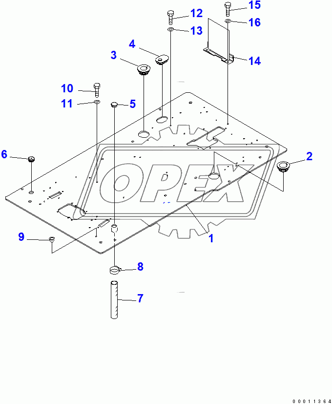  FLOOR FRAME (FLOOR) (FRAME)