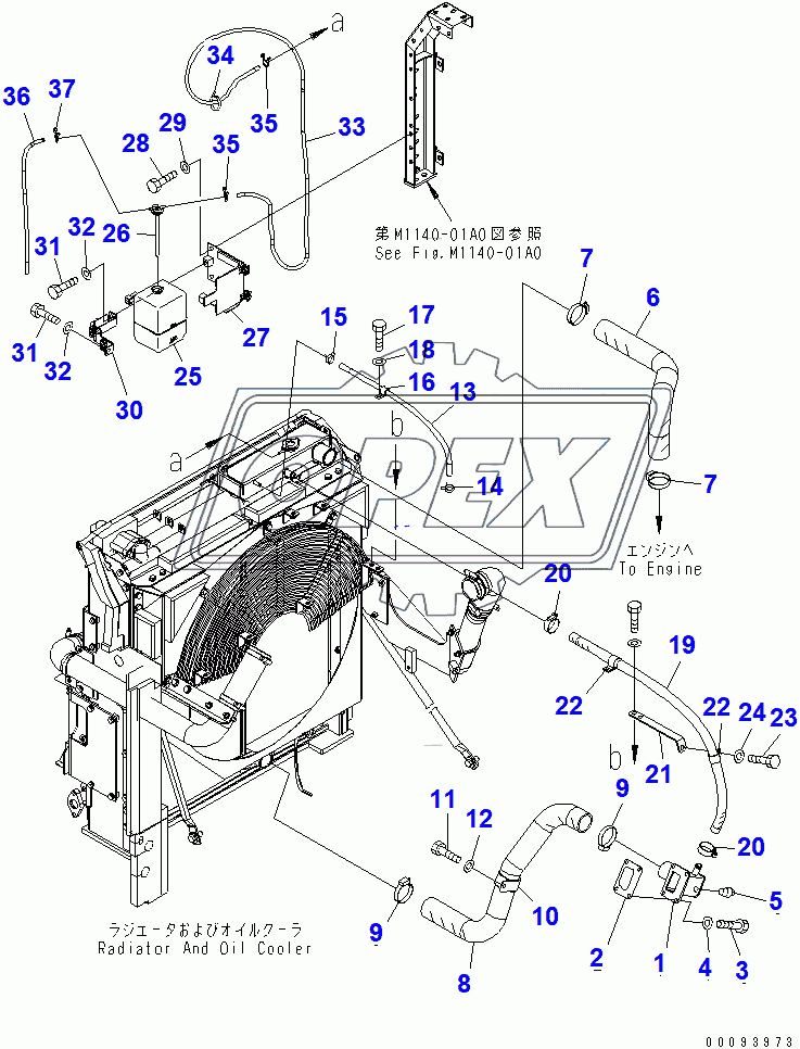  COOLING (RADIATOR PIPING)(52474-)