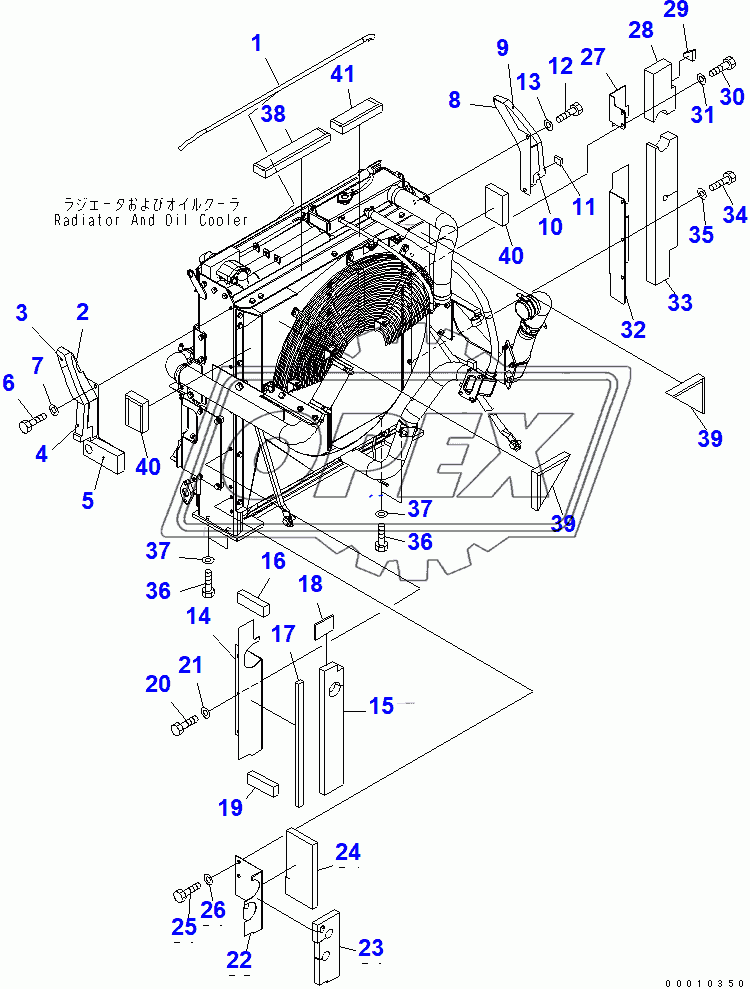  COOLING (COVER AND SHEET)(50001-52023)