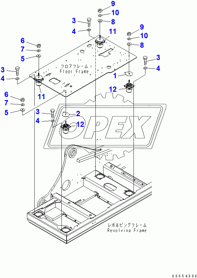  FLOOR MOUNT