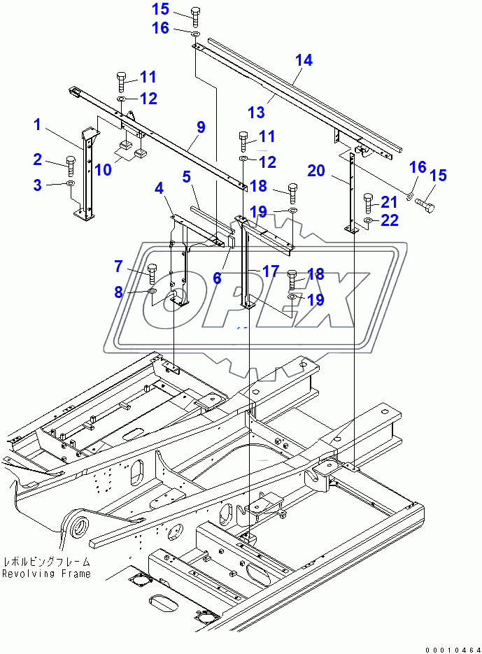  MACHINE CAB FRAME