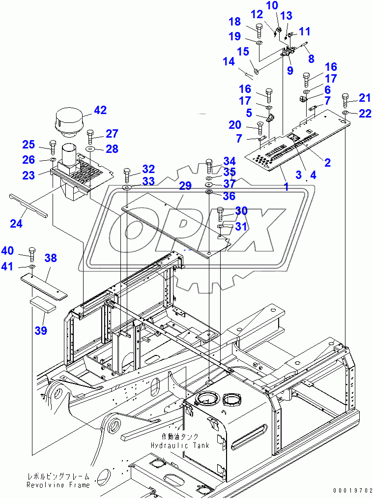  MACHINE CAB COVER (WITH PRECLEANER)