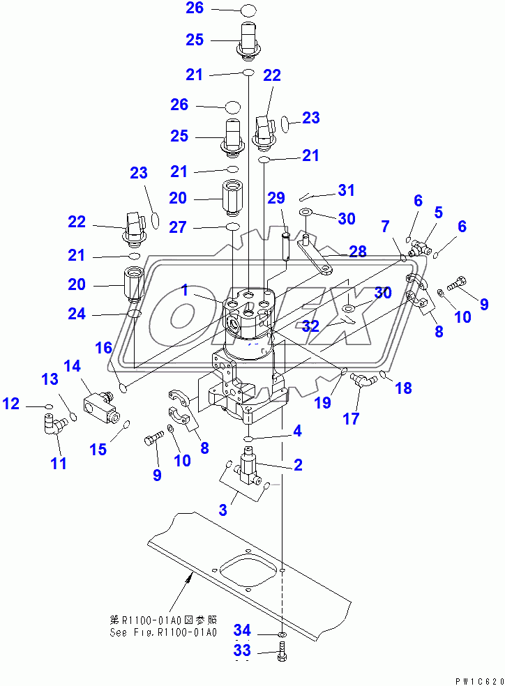  SWIVEL JOINT (CONNECTING PARTS)