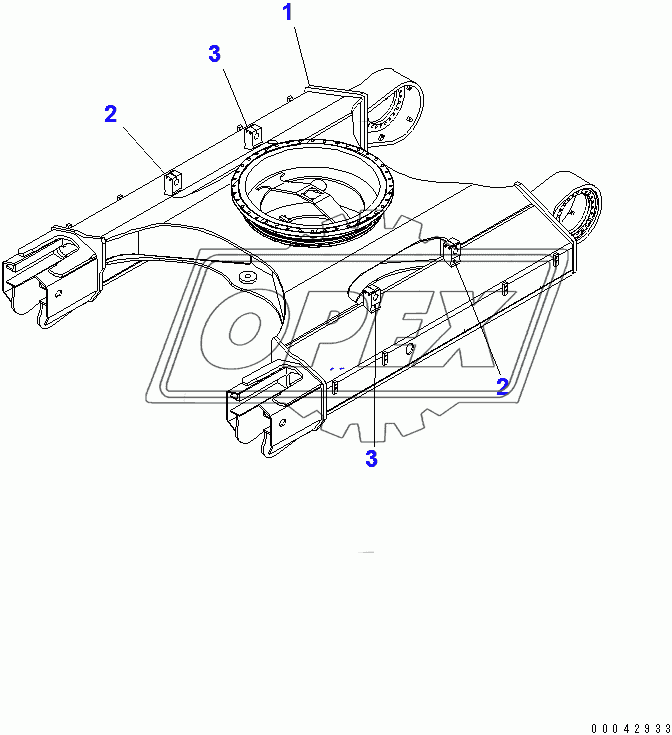  TRACK FRAME (FRAME)(50552-)