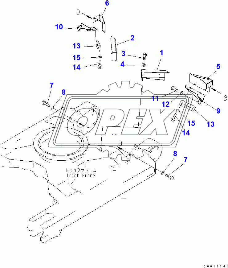  TRAVEL PIPING GUARD (FOR VARIABLE GAUGE)