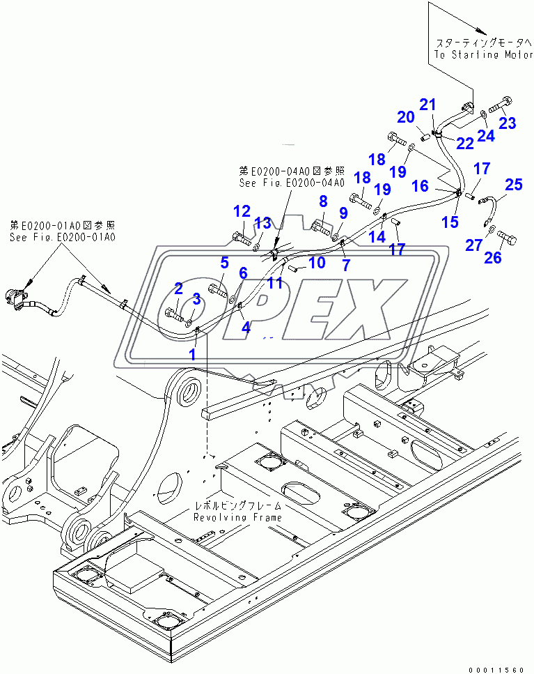  WIRING (STARTING HARNESS) (CLIP)(50001-51470)