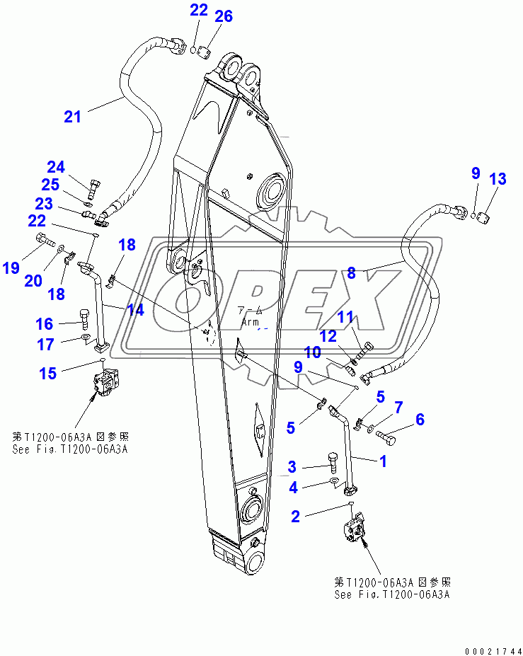  ARM (3.4M) (FOR ADDITIONAL PIPING)