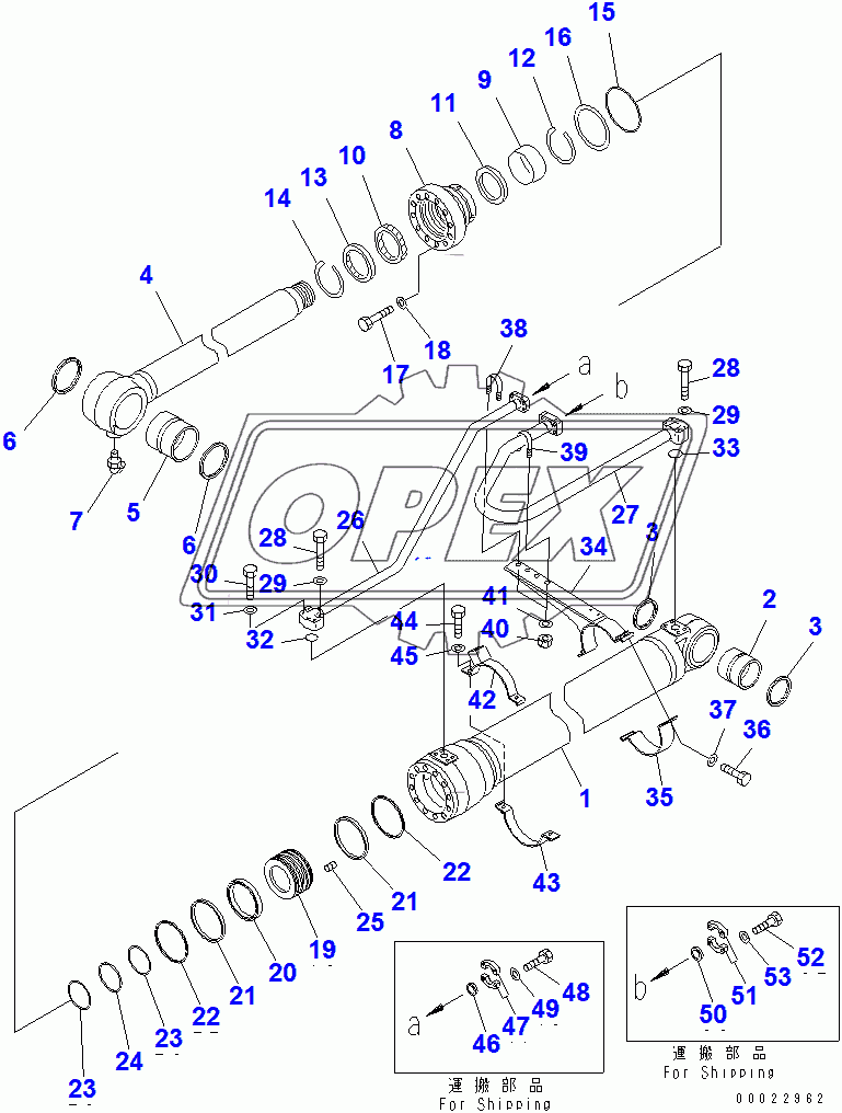  BUCKET CYLINDER (FOR LOADER)