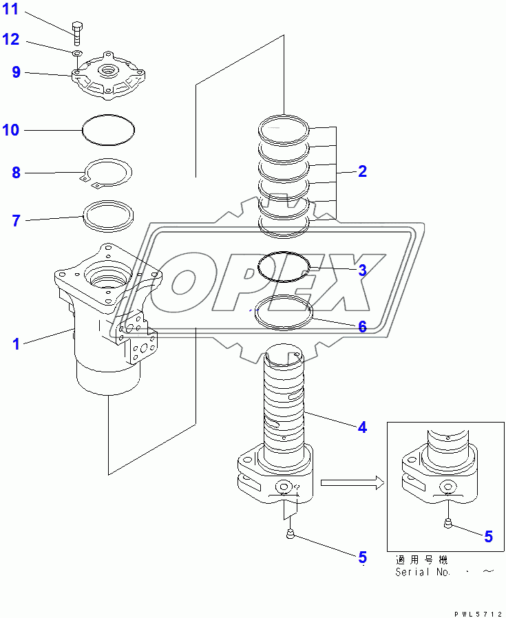  SWIVEL JOINT(50001-50166)