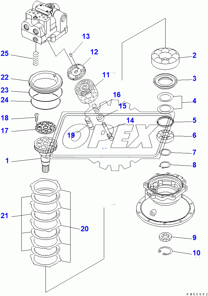  SWING MOTOR (2/3)