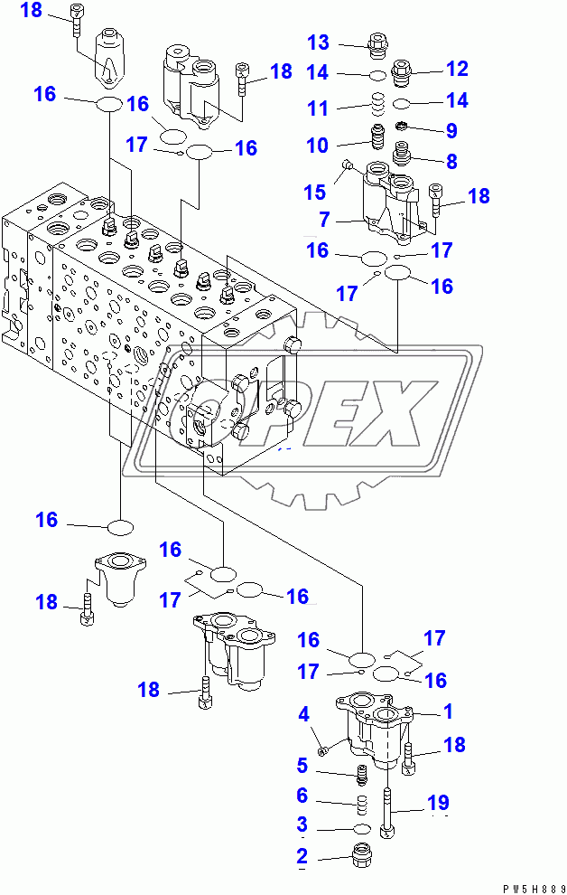  CONTROL VALVE (3/20)