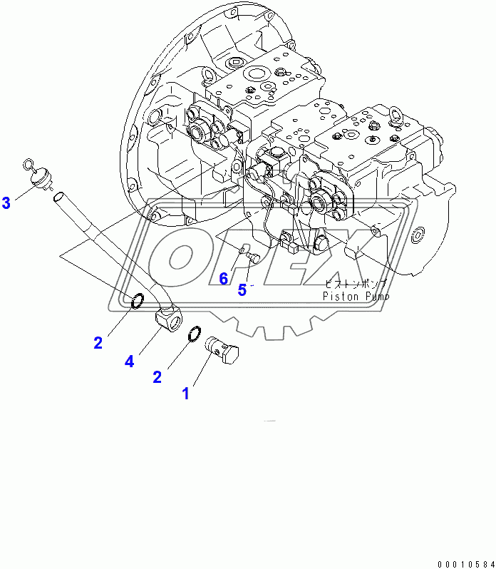  PISTON PUMP (CONNECTING PARTS)